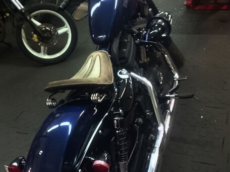 2011 Harley-Davidson Sportster 883, синий, 870000 рублей, вид 5