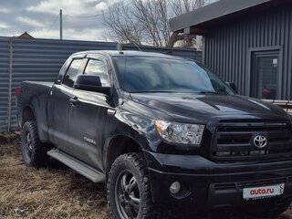 2009 Toyota Tundra CrewMax II, чёрный, 3500000 рублей, вид 3