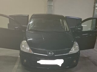 2008 Nissan Tiida I, чёрный, 900000 рублей, вид 1