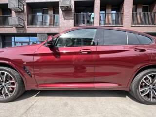 2021 BMW X4 20i II (G02) Рестайлинг, красный, 6200000 рублей, вид 2