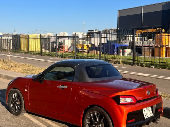 2021 Daihatsu Copen II, оранжевый, 1630000 рублей - вид 7