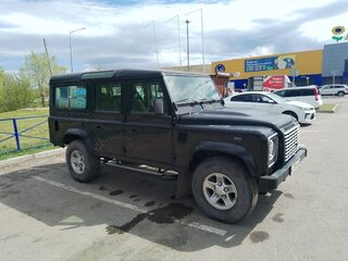 2008 Land Rover Defender Base Utility 110 I Рестайлинг, чёрный, 3000000 рублей, вид 3