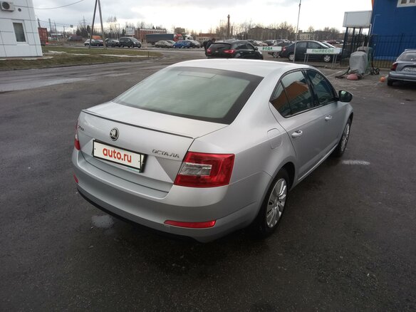 2014 Skoda Octavia III (A7), серебристый, 1350000 рублей - вид 7