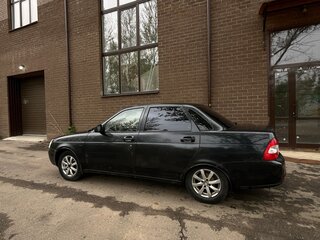 2008 Lada (ВАЗ) Priora I, чёрный, 170000 рублей, вид 1