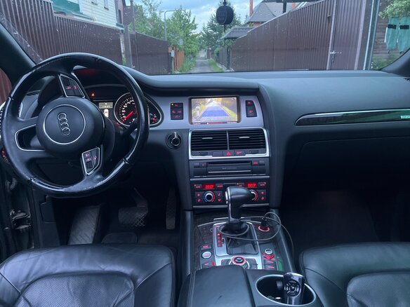 2013 Audi Q7 I (4L) Рестайлинг, чёрный, 2490000 рублей - вид 16