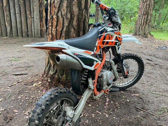 2022 Kayo Basic TT125, белый, 64000 рублей - вид 4