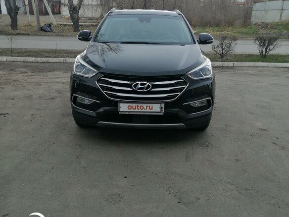 2016 Hyundai Santa Fe III Рестайлинг, чёрный, 1850000 рублей