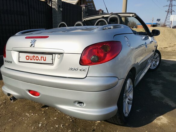 2003 Peugeot 206, серебристый - вид 31