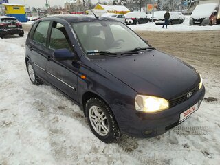 2012 Lada (ВАЗ) Kalina I, синий, 380000 рублей, вид 3