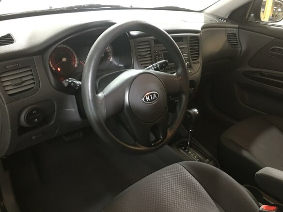 2010 Kia Rio II Рестайлинг, чёрный - вид 6