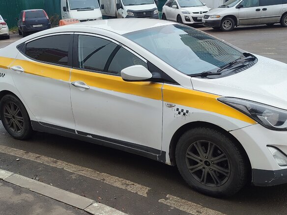 2015 Hyundai Elantra V (MD) Рестайлинг, белый, 790000 рублей - вид 1