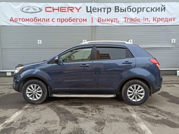 2014 SsangYong Actyon II Рестайлинг, синий - вид 6