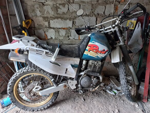 2000 Yamaha TT250R, зелёный, 250000 рублей