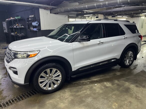 2020 Ford Explorer VI, белый, 4550000 рублей - вид 1