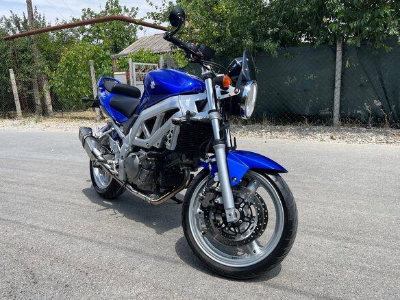 2004 Suzuki SV 650, синий, 500000 рублей - вид 12