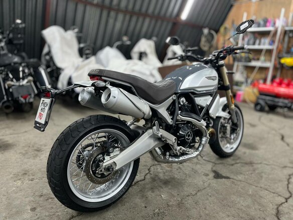 2021 Ducati Scrambler 1100, серебристый, 970000 рублей - вид 5