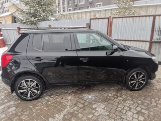 2012 Skoda Fabia II Рестайлинг, чёрный, 930000 рублей, вид 4