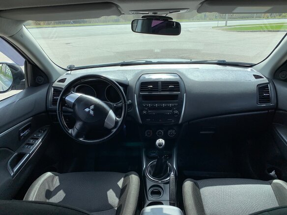 2012 Mitsubishi ASX I, серебристый - вид 11