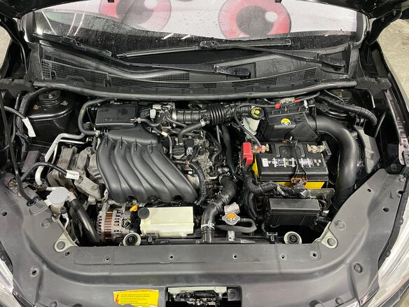 2015 Nissan Sentra VII (B17), чёрный, 850000 рублей - вид 12