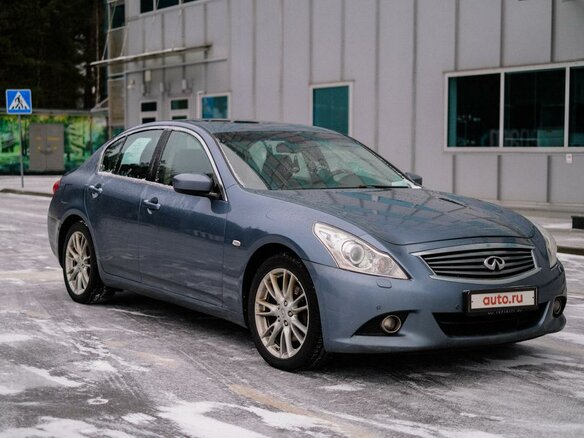 2010 Infiniti G G37 IV, голубой - вид 1