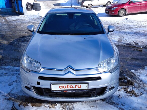 2010 Citroen C5 II, серебристый - вид 14