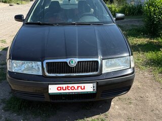 2008 Skoda Octavia I (A4) Рестайлинг, чёрный, 500000 рублей, вид 1