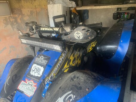 2005 Polaris Scrambler 500, чёрный, 250000 рублей, вид 4