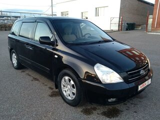 2007 Kia Carnival II, чёрный, 830000 рублей, вид 3