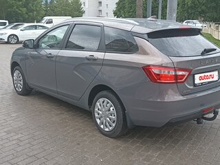 2019 Lada (ВАЗ) Vesta SW I, серый, 925000 рублей, вид 4