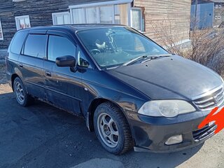 2003 Honda Odyssey II Рестайлинг, чёрный, 350000 рублей, вид 3