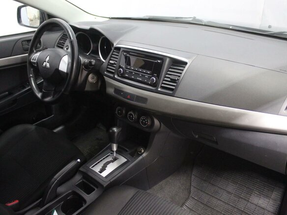 2014 Mitsubishi Lancer X Рестайлинг, чёрный - вид 4