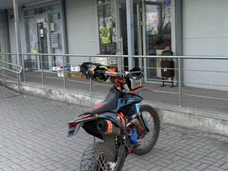 2024 FX moto YX300, синий, 325000 рублей, вид 3