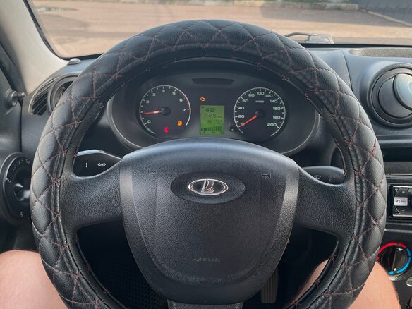 2013 Lada (ВАЗ) Granta I, красный, 480000 рублей - вид 20