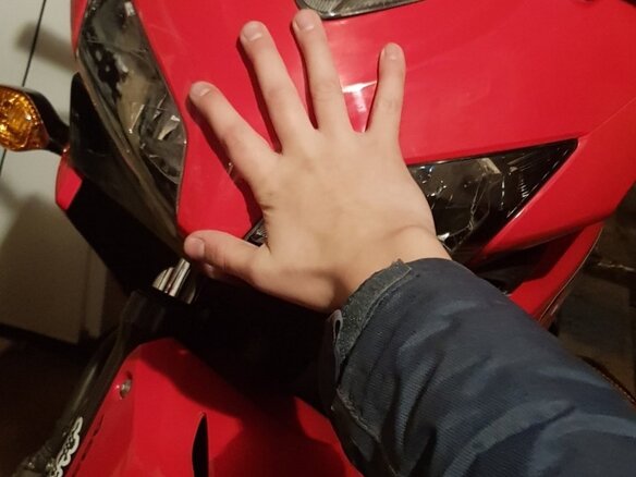 2014 Honda CBR 400R, красный, 500000 рублей - вид 1