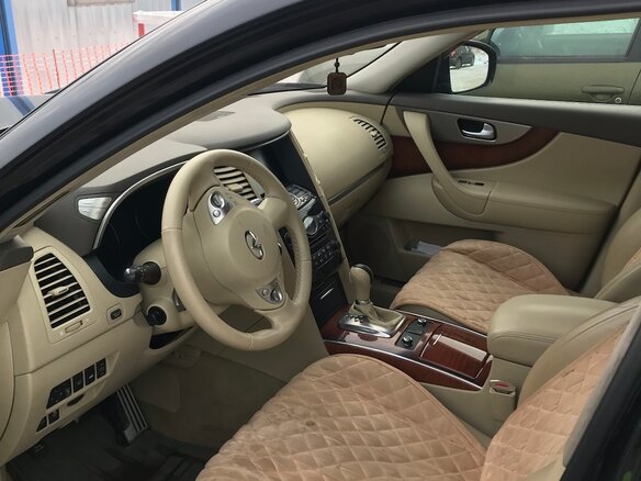 2012 Infiniti FX30d II (S51) Рестайлинг, чёрный, 1450000 рублей - вид 5