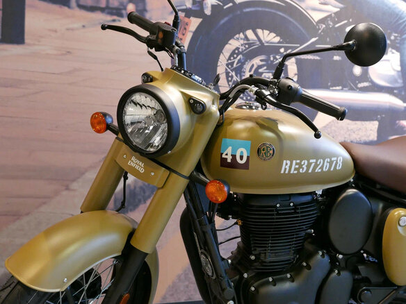 2024 Royal Enfield Classic 350, бежевый, 493000 рублей - вид 8