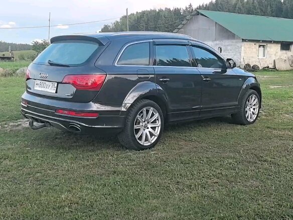 2014 Audi Q7 I (4L) Рестайлинг, чёрный, 2380000 рублей - вид 6