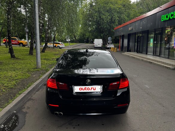 2015 BMW 5 серии 520i VI (F10/F11/F07) Рестайлинг, чёрный, 1800000 рублей - вид 3