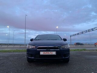 2008 Mitsubishi Lancer X, синий, 650000 рублей, вид 5