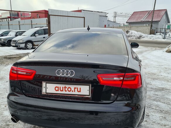 2012 Audi A6 IV (C7), чёрный - вид 6