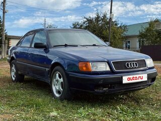 1992 Audi 100 IV (C4), синий, 250000 рублей, вид 2