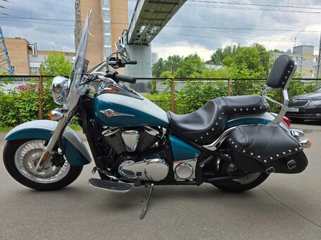2022 Kawasaki VN900 Vulcan, голубой, 730000 рублей, вид 3