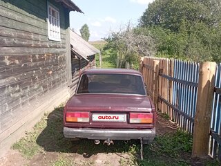 2007 Lada (ВАЗ) 2107, пурпурный, 117000 рублей, вид 2