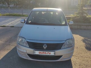 2013 Renault Logan I Рестайлинг, серый, 449000 рублей, вид 2