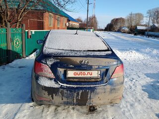 2014 Hyundai Solaris I Рестайлинг, синий, 750000 рублей, вид 2