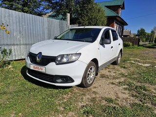 2014 Renault Logan II, белый, 305000 рублей, вид 1