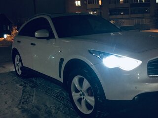 2011 Infiniti FX37 II (S51), белый, 2500000 рублей, вид 1