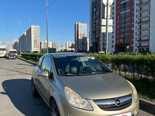 2007 Opel Corsa D, золотистый, 450000 рублей, вид 3