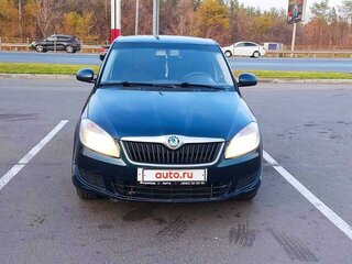 2012 Skoda Fabia II Рестайлинг, синий, 418000 рублей, вид 2