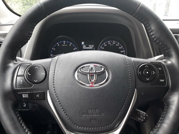 2017 Toyota RAV4 IV (XA40) Рестайлинг, чёрный - вид 15
